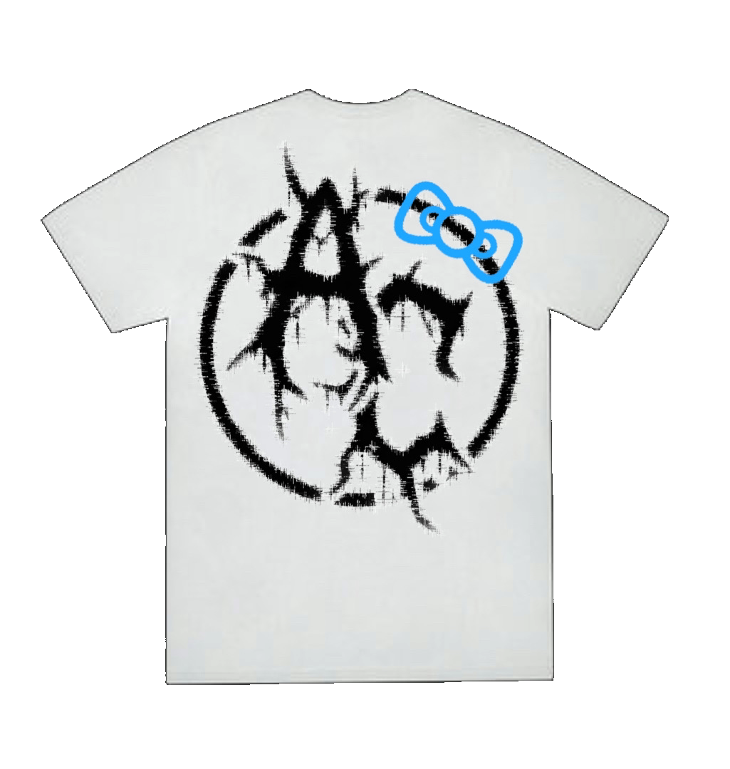 WHITE HELLO KITTY TEE